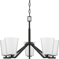  Vertex Mini Chandelier - Matte Black