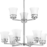  Cascadia Mid Sized Chandelier Chandelier - Polished Chrome