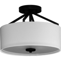  Goodwin Semi Flush Mount Ceiling Light - Matte Black