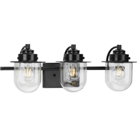  Northlake 3 Bulb Bathroom Lighting - Matte Black