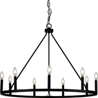 Large Foyer Chandelier 35-1/2" Width