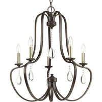 Mid Sized Chandelier 24-5/8" Width Mid Sized Chandelier 24-5/8" Width
