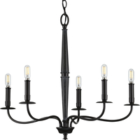  Durrell Mid Sized Chandelier Chandelier - Matte Black