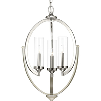 Mid Sized Chandelier 17-5/8" Width Mid Sized Chandelier 17-5/8" Width
