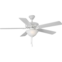  Builder Fan Large Fan (52'' to 59'') Ceiling Fan - White