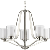  Kene Mid Sized Chandelier Chandelier - Brushed Nickel