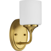  Lynzie 1 Bulb Wall Sconce - Brushed Gold