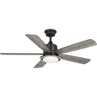  Tarsus Large Fan (52'' to 59'') Ceiling Fan - Matte Black