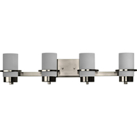  Reiss 4 or More Bulb Bathroom Lighting - Brushed Nickel