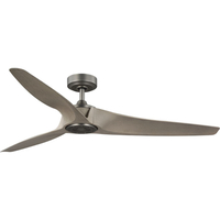  Manvel Oversize Fan (60'' and Larger) Ceiling Fan - Antique Nickel