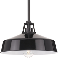  Cedar Springs Hanging Hanging Lantern - Black