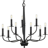  Durrell Mid Sized Chandelier Chandelier - Matte Black