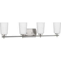  Adley 4 or More Bulb Bathroom Lighting - Brushed Nickel