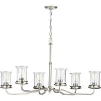  Winslett Mid Sized Chandelier Chandelier - Brushed Nickel