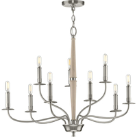  Durrell Mid Sized Chandelier Chandelier - Brushed Nickel