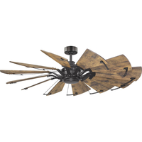  Springer Oversize Fan (60'' and Larger) Ceiling Fan - Architectural Bronze