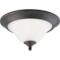  Trinity Flush Mount Ceiling Light - Antique Bronze