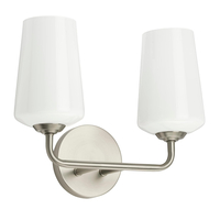 Bathroom Lighting (2 Bulbs) 14" Width Bathroom Lighting (2 Bulbs) 14" Width