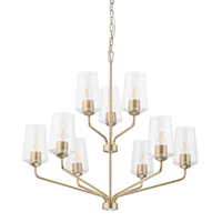 Mid Sized Chandelier 32" Width