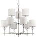 Progress PP414215 Polished Chrome Mid Sized Chandelier