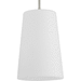 Progress PP500430009 Brushed Nickel Down Light Pendant