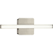 Progress PP300403009CS Brushed Nickel Flush Mount Ceiling Light