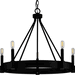 Progress PP40031831M Matte Black Mid Sized Chandelier