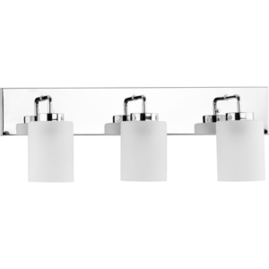 PP300329015 Merry 3 Bulb Bathroom Lighting - Polished Chrome