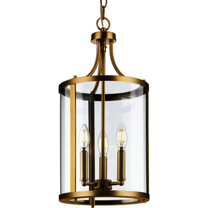 PP500390163 Gilliam Entrance / Foyer Pendant Light - Vintage Brass