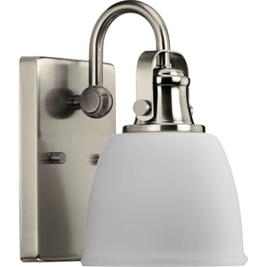 PP300426009 Preston 1 Bulb Wall Sconce - Brushed Nickel PP300426009 Preston 1 Bulb Wall Sconce - Brushed Nickel