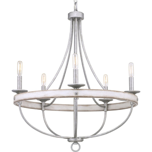 PP400158141 Gulliver Mid Sized Chandelier Chandelier - Galvanized Finish