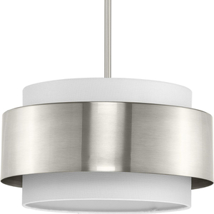 PP500399009 Silva Down Light Pendant Light - Brushed Nickel