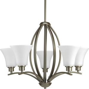 PP449020W Joy Mid Sized Chandelier Chandelier - Antique Bronze