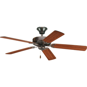 PP250120 3-Speed Reversible Large Fan (52'' to 59'') Ceiling Fan - Antique Bronze