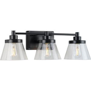PP30035031M Hinton 3 Bulb Bathroom Lighting - Matte Black