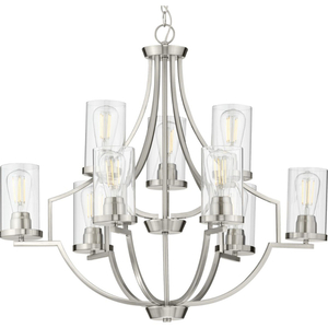 PP400198009 Lassiter Mid Sized Chandelier Chandelier - Brushed Nickel