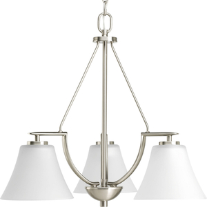 PP462109 Bravo Mid Sized Chandelier Chandelier - Brushed Nickel PP462109 Bravo Mid Sized Chandelier Chandelier - Brushed Nickel