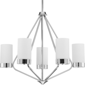 PP400022015 Elevate Mid Sized Chandelier Chandelier - Polished Chrome