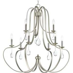 PP400088134 Anjoux Mid Sized Chandelier Chandelier - Silver Ridge