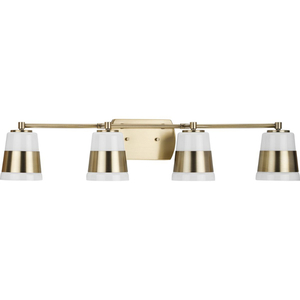 PP300445163 Haven 4 or More Bulb Bathroom Lighting - Vintage Brass