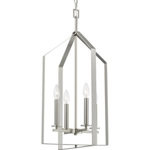 PP500432009 Vertex Entrance / Foyer Pendant Light - Brushed Nickel