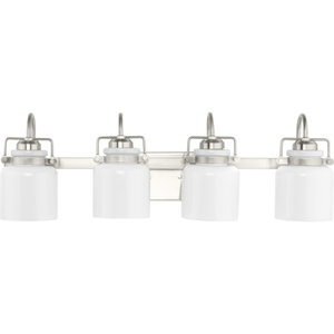 PP300441009 Fessler 4 or More Bulb Bathroom Lighting - Brushed Nickel