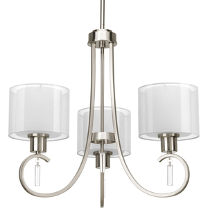 PP469509 Invite Mini Chandelier - Brushed Nickel