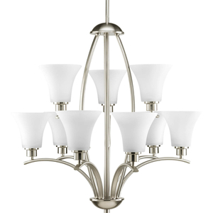 PP449209 Joy Large Foyer Chandelier Chandelier - Brushed Nickel