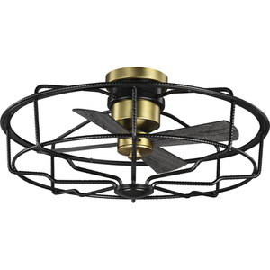 PP250006031 Loring Small Fans (up to 38'') Ceiling Fan - Black