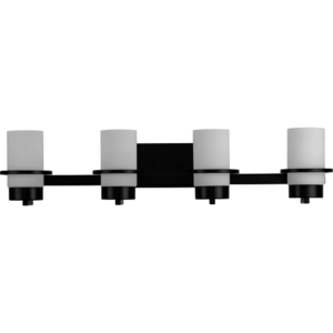 PP30041631M Reiss 4 or More Bulb Bathroom Lighting - Matte Black