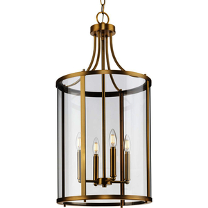 PP500391163 Gilliam Entrance / Foyer Pendant Light - Vintage Brass