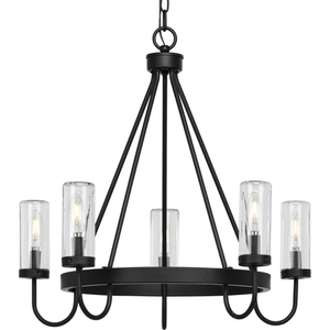 PP55013031M Swansea 4 or More Bulb Bathroom Lighting - Matte Black