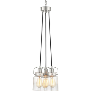 PP400132009 Calhoun Multi Light Pendant Light - Brushed Nickel