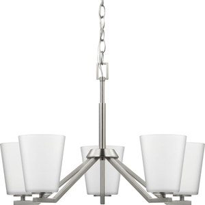 PP400343009 Vertex Mini Chandelier - Brushed Nickel